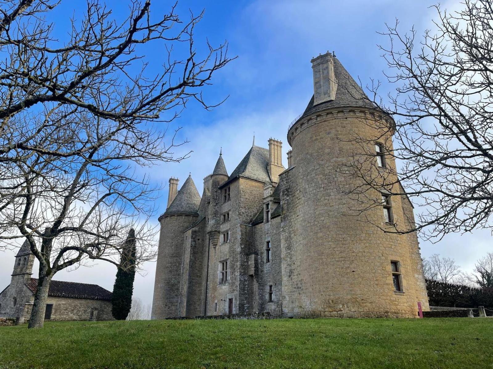 Manoir De Rieuzal Bed & Breakfast Loubressac ภายนอก รูปภาพ