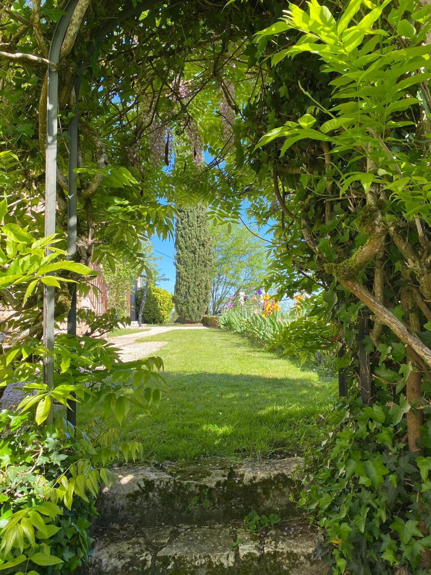 Manoir De Rieuzal Bed & Breakfast Loubressac ภายนอก รูปภาพ