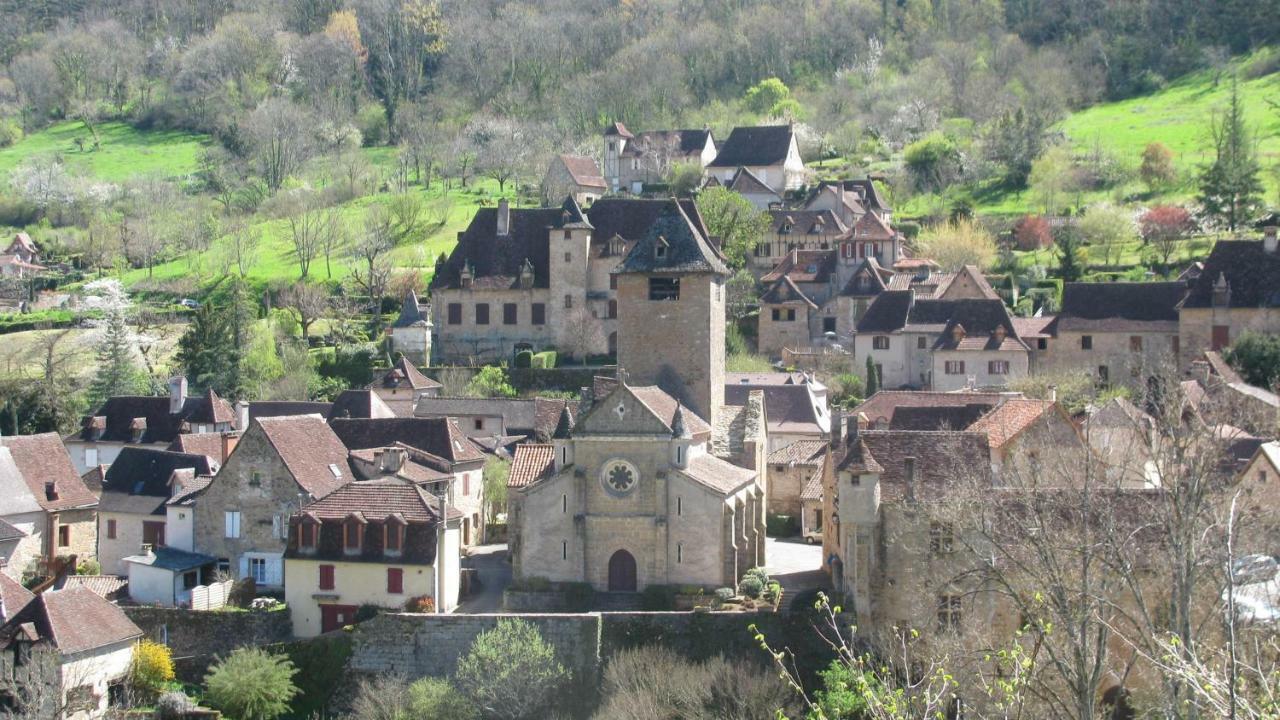 Manoir De Rieuzal Bed & Breakfast Loubressac ภายนอก รูปภาพ